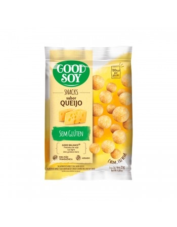 Snack de Soja e Queijo - Goodsoy - Unidade 25g