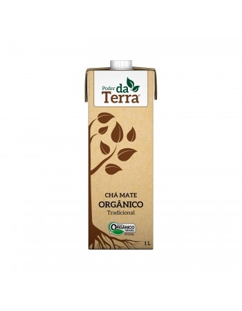 CHA MATE ORGANICO TRADICIONAL - PODER DA TERRA - 1 LITRO