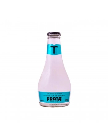 Mixer Tônica Indian On Way - Prata - Caixa 24 Garrafas Vidro 200ml