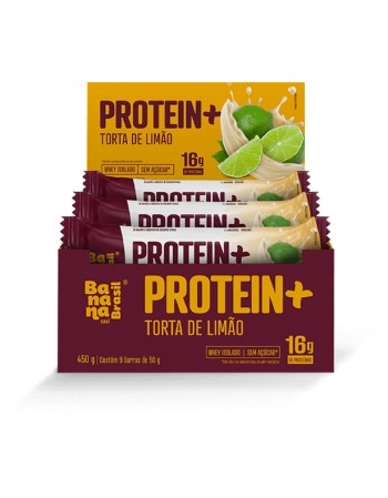 Barra Protein Torta de Limão - Banana Brasil - 18x9g